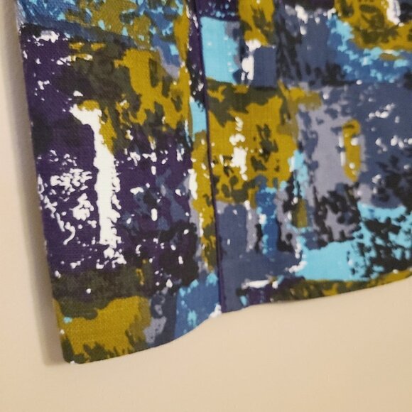 Anthropologie | Tabitha Liquid Acres Simons Pencil Skirt (Size 6) - Picture 9 of 13